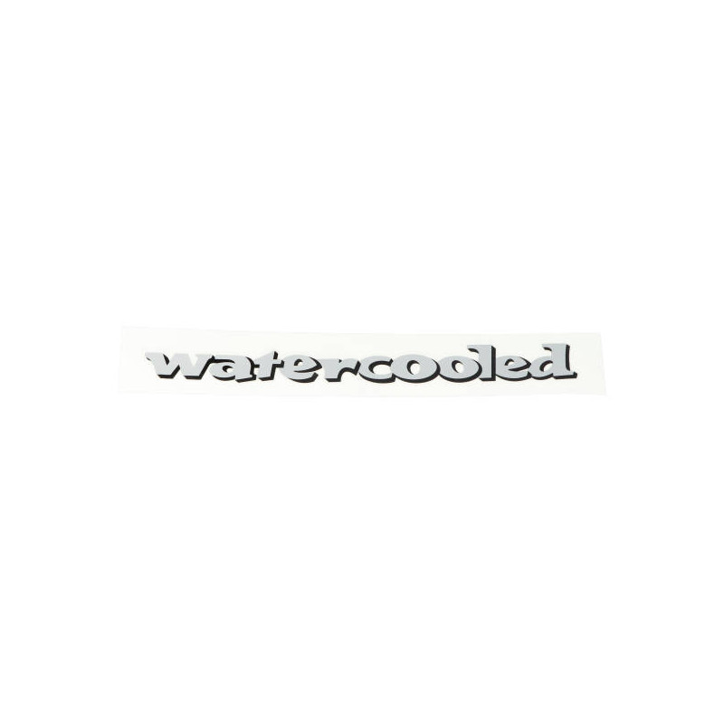 sticker zundapp watercooled grey/black