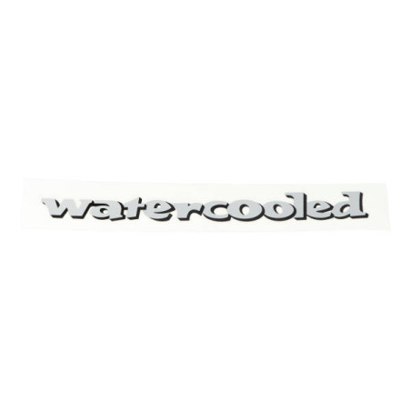 sticker Zundapp watercooled grijs/zwart