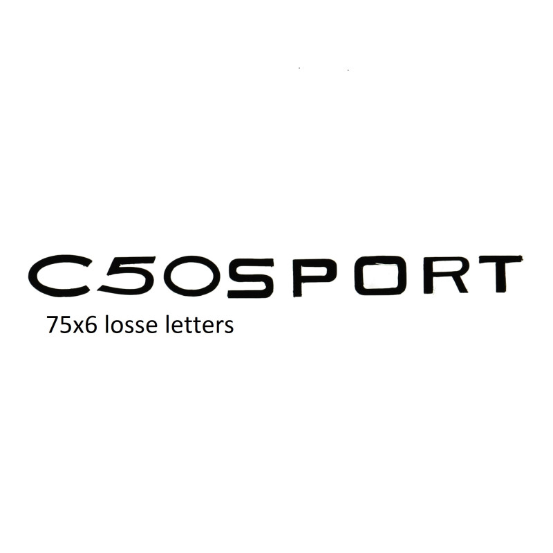 sticker fuel tank c50 sport black zundapp
