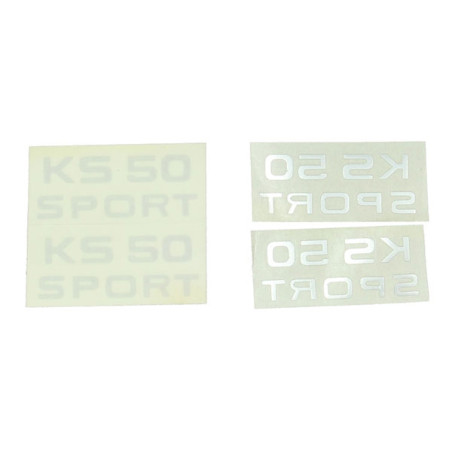 sticker silver ks50 sport, zundapp