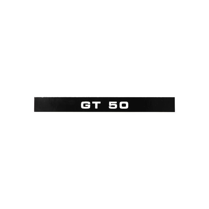 sticker zijscherm gts 50 zwart/wit zundapp 517