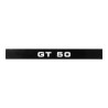sticker side cover gts 50 black/white zundapp 517