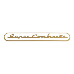 sticker gold super combinette, zundapp