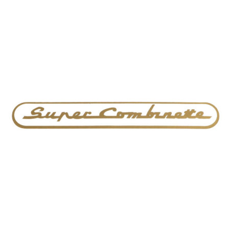 sticker goud super combinette, zundapp