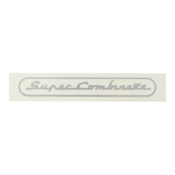 sticker zilver super combinette, zundapp