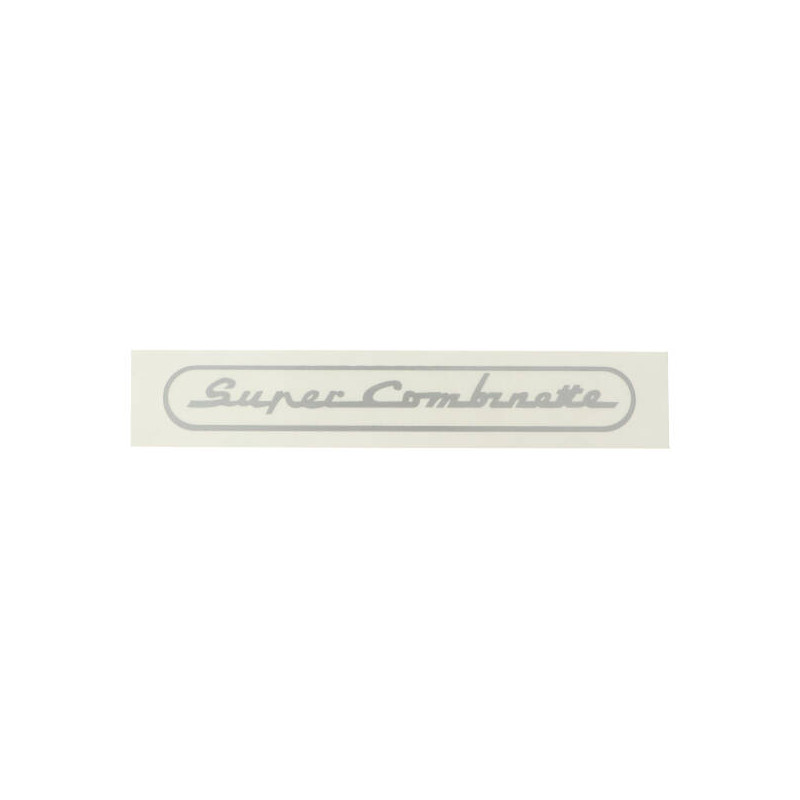 sticker zilver super combinette, zundapp