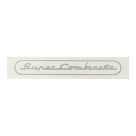 sticker silver super combinette, zundapp