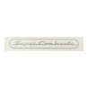 sticker silver super combinette, zundapp