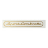 sticker gold sport combinette, zundapp