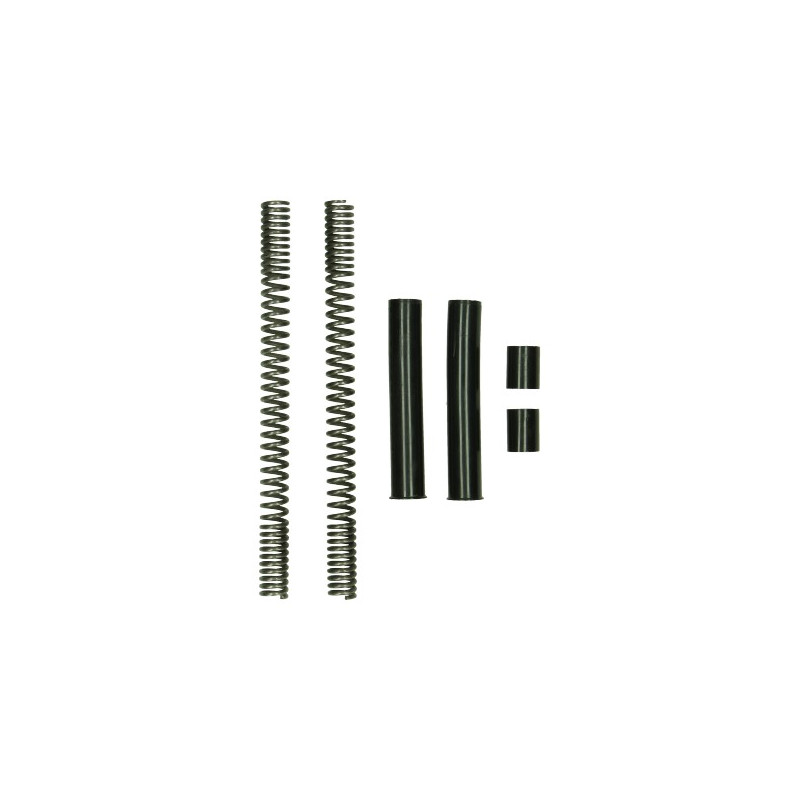 fork spring set (2x spring + 4x fork bush) 280mm 6-parts zund ot mod. 517, zundapp