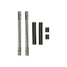 voorvorkveer set (2x veer+4x vorkbus) 280mm 6-delig zund ot mod. 517, zundapp