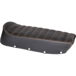 seat model denfeld suede carbon/orange zundapp