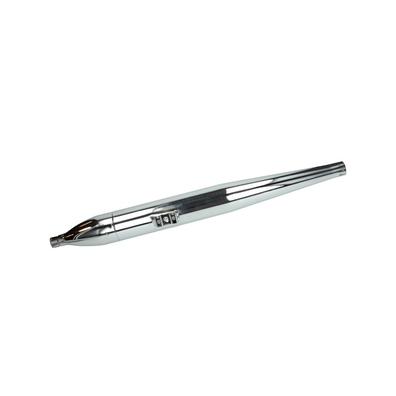 exhaust cigar model with lip 32mm chrome zundapp z516-22.700