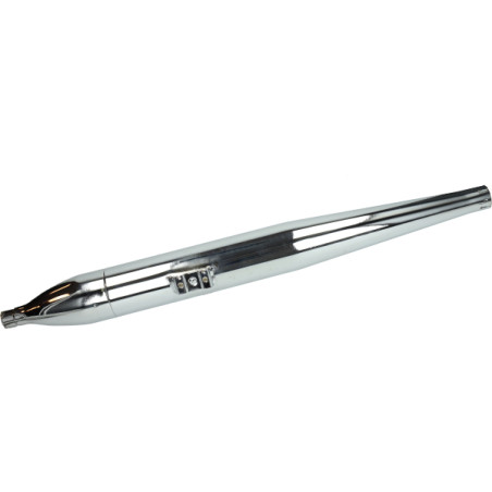 exhaust cigar model with lip 32mm chrome zundapp z516-22.700