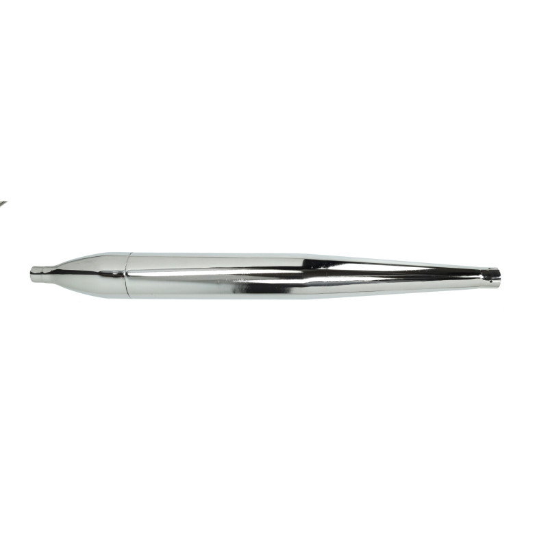 exhaust cigar model with lip 30mm chrome zundapp z510-22.700