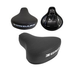 saddle (made in EU) with imprint black zundapp