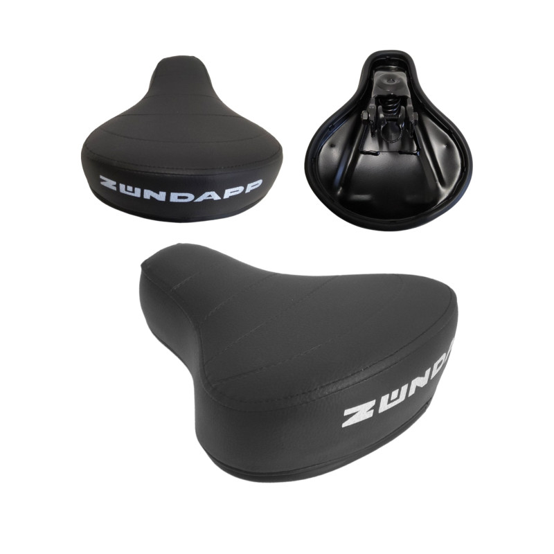 saddle (made in EU) with imprint black zundapp