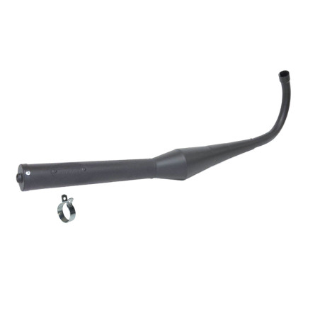 uitlaat bullet race (made in EU) Evo-1 36mm zwart zundapp