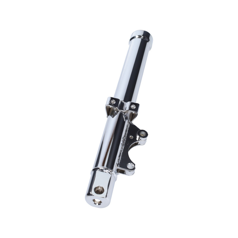 fork outer tube front fork complete ks left chrome zund nt mod. 529/530, zundapp z530-12.617s