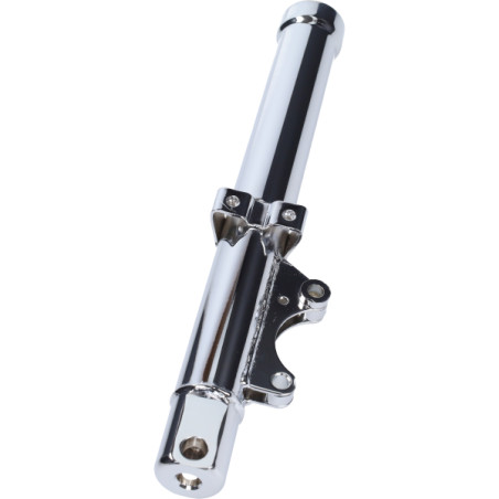 buitenpoot voorvork compleet ks links chroom zund nt mod. 529/530, zundapp z530-12.617s