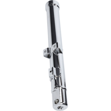 buitenpoot voorvork compleet ks rechts chroom zund nt mod. 529/530, zundapp z530-12.618s