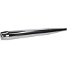 exhaust single (made in EU) 32mm chrome univ