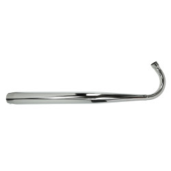 exhaust whisper (made in EU) short turn 36/32mm chrome zundapp z517-22.743