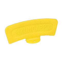 plate on foot yellow zundapp