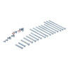 bolt set engine 21-piece zundapp 3v