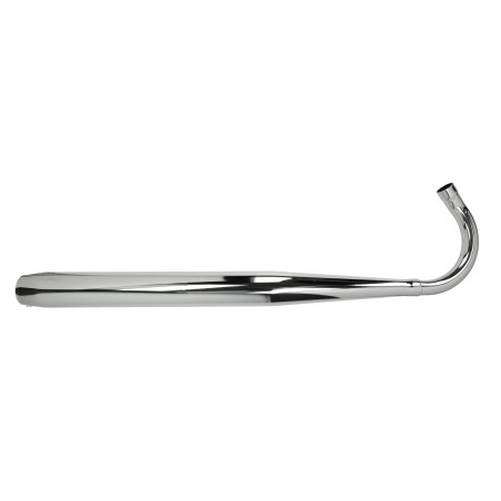 exhaust whisper (made in EU) short turn 32/32mm chrome zundapp