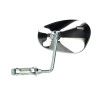 mirror Bumm handlebar mount oval left chrome hercules, kreidler, puch, zundapp 913/4pl