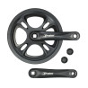 crank trapas set L+R + tandwiel 48t - V20 PRO zwart fatbike