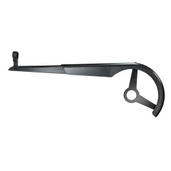 chain guard + support complete V8 - V20 black fatbike