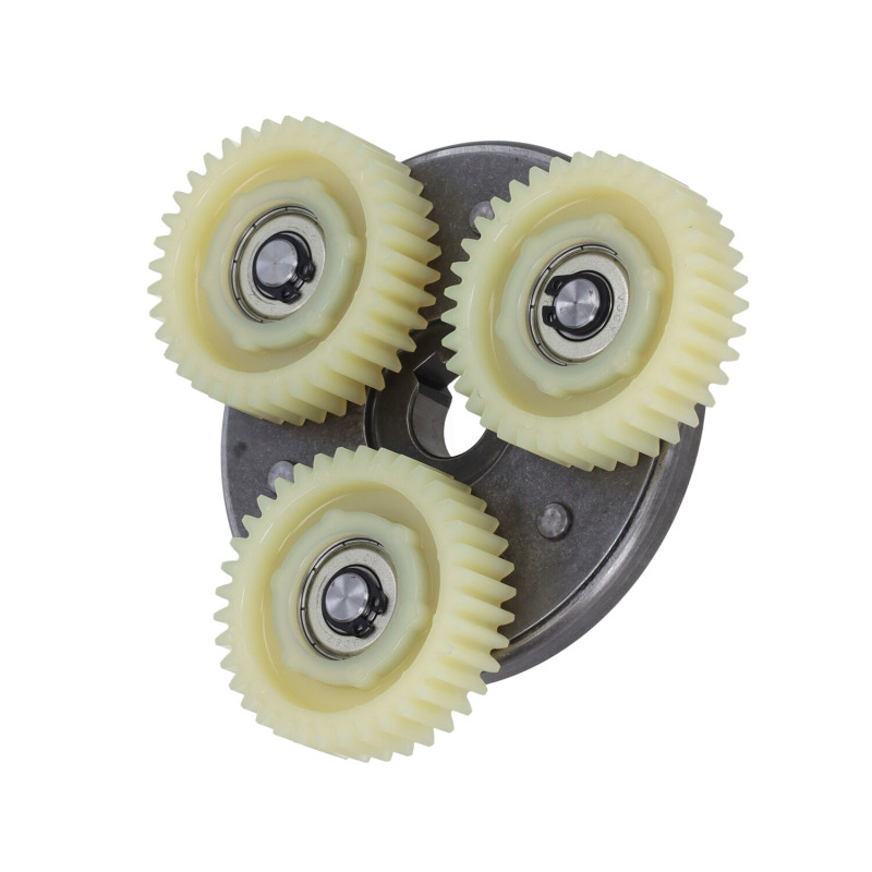 tandwielset + plaat dikte tandwiel 47x13.5mm, 36T plaat dia.8.5cm 500W motor (linker zijde) V8