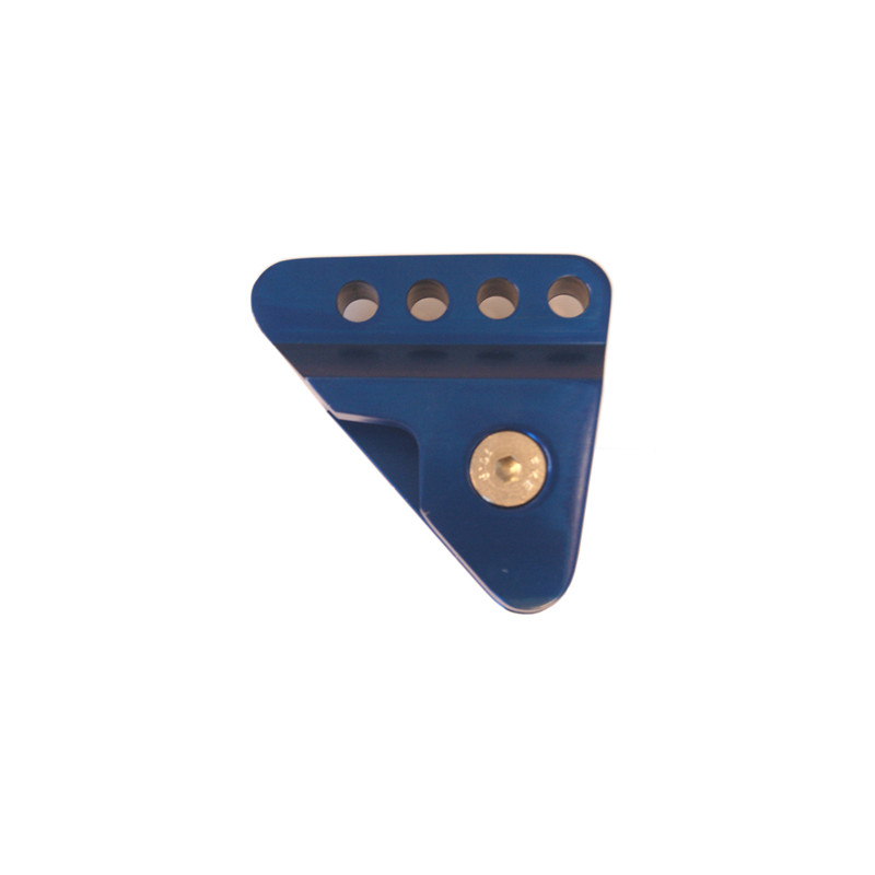 schokbrekerverlenger DMP verstelbaar cnc gefreesd blauw alu minarelli op op