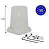 windshield Regia with mounting set (made in EU) (made in EU) 73cm clear neo 4t, neo from2008