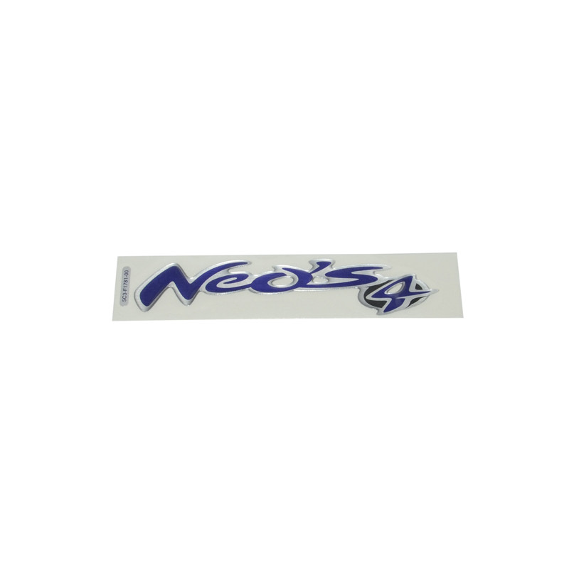 embleem Yamaha origineel zijscherm woord [neo's 4] Yamaha neo 4t 5c3f178100