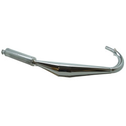 exhaust Jamarcol along under chrome minarelli am6, dt50r, dt50sm, xsm, xtm