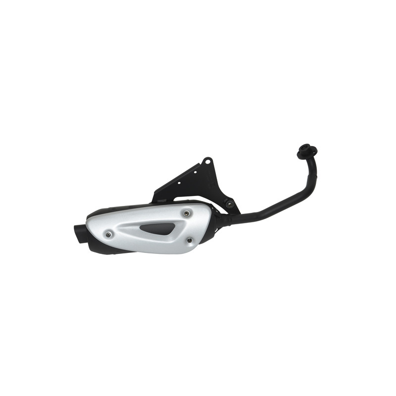 exhaust Tecno black aerox 4t, nitro 4t, ovetto, giggle, neo 4t