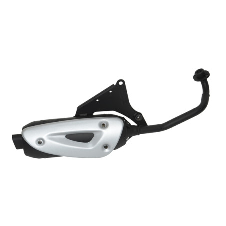 exhaust Tecno black aerox 4t, nitro 4t, ovetto, giggle, neo 4t