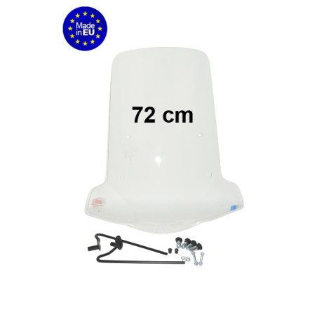 windshield Regia with mounting set (made in EU) (made in EU) from 2013 72cm clear neo 4t UBS-brake