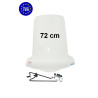 windshield Regia with mounting set (made in EU) (made in EU) from 2013 72cm clear neo 4t UBS-brake