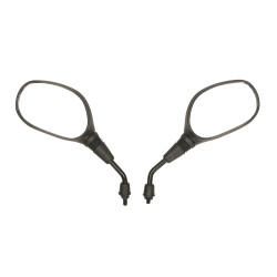 mirror set yamaha m8 black neo, ovetto