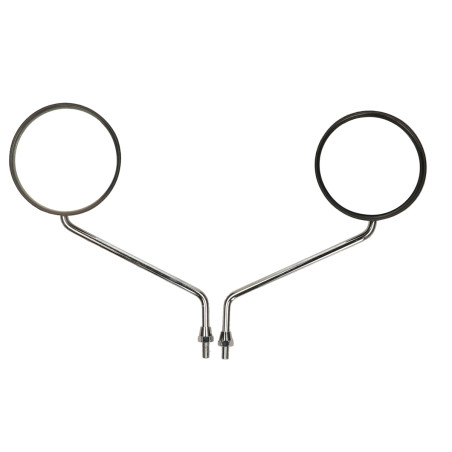 mirror set DMP chrome yamaha, fs1