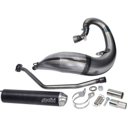 exhaust Polini top right beta rr50, minarelli am6 200.0507