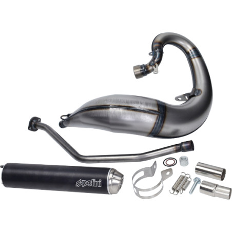 exhaust Polini top right beta rr50, minarelli am6 200.0507