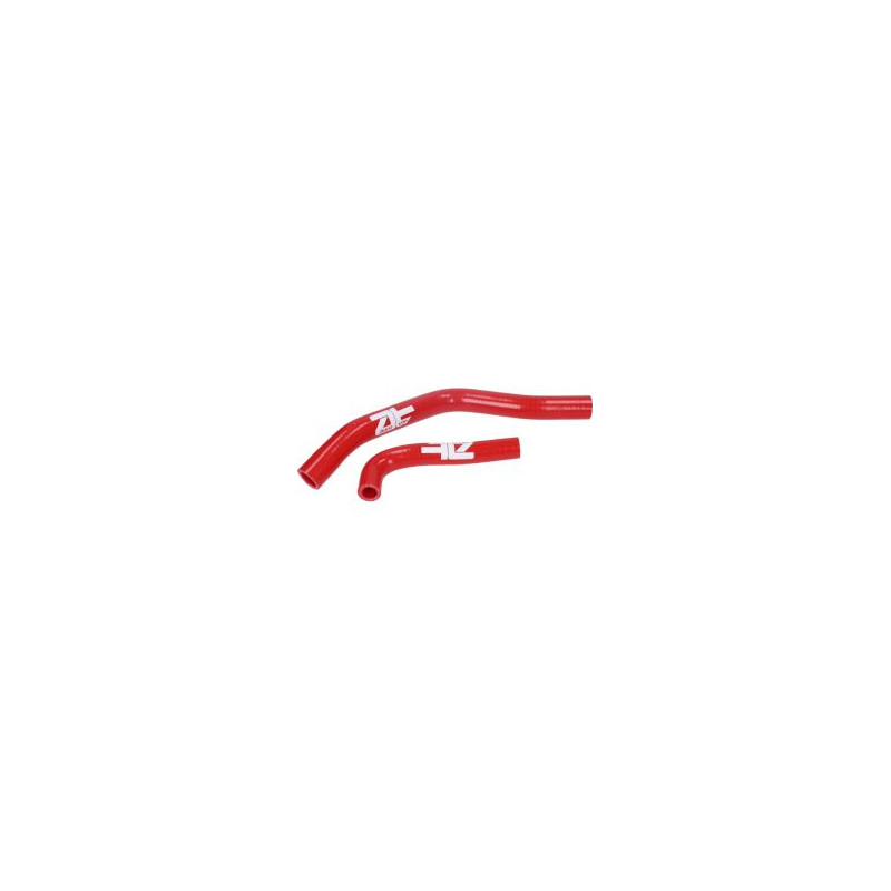 radiator hose set red 2-parts dtr 125, yamaha