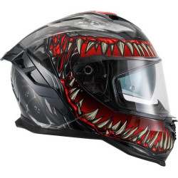 Vito Helm presto monster integraal + zonnevizier