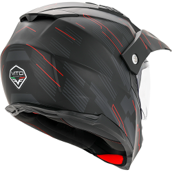 VITO Molino crosshelm kopen | Scooter helm met vizier