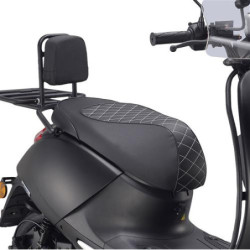 IVA E-GO S3 Special Zadel Zwart | QualityMotors